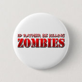 Zombie Ronde Button 5,7 Cm (Voorkant)