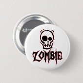 Zombie Ronde Button 5,7 Cm (Voorkant /achterkant)