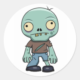 Zombie Ronde Sticker