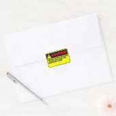 ZOMBIE RONDE STICKER (Envelop)