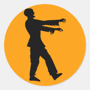 Zombie Ronde Sticker