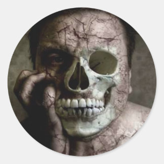 Zombie Ronde Sticker