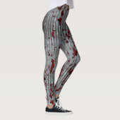 Zombie Rot Stripes Leggings (Rechts)