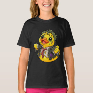 Zombie Rubber Eend Halloween Kostuum T-shirt