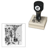 Zombie rubber stempel (Gestempeld)
