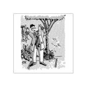 Zombie rubber stempel (Afrduk)