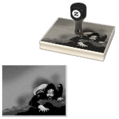 Zombie Rubberstempel (Gestempeld)