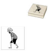 Zombie Rubberstempel (Gestempeld)