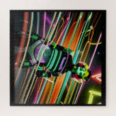 Zombie Ruimtedisco Legpuzzel (Horizontaal)