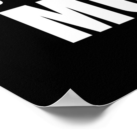 Zombie Running Motivation Poster (Hoek)