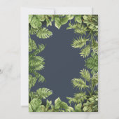 Zombie Safari Dieren Verjaardag Kaart (Achterkant)