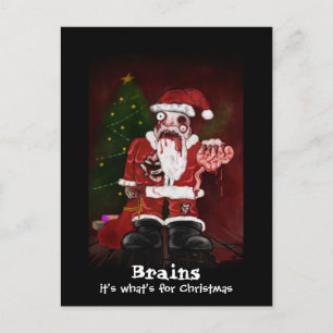Zombie Santa Briefkaart