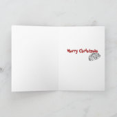 zombie santa feestdagen kaart (Binnen)