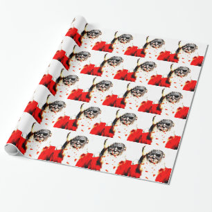 Zombie Santa Gift Wrap Cadeaupapier