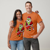 Zombie Santa I Xmas Halloween Monster niet dood T-shirt (Unisex)