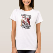 Zombie Santa Kersthorror T-shirt (Voorkant)
