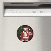 Zombie Santa Magnet (Insitu (Vaatwasser))