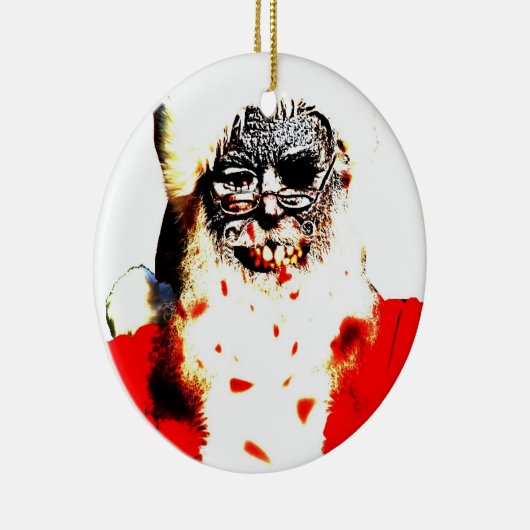Zombie Santa Ornament (Rechts)