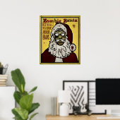 Zombie Santa Print (Thuiskantoor)