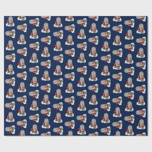 Zombie Santa Rises Kerstmis Cadeaupapier (Vlak)