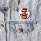 Zombie Santa Ronde Button 5,7 Cm (In situ)