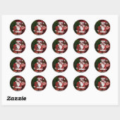 Zombie Santa Sticker (Vel)