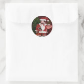 Zombie Santa Sticker (Tas)