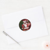 Zombie Santa Sticker (Envelop)