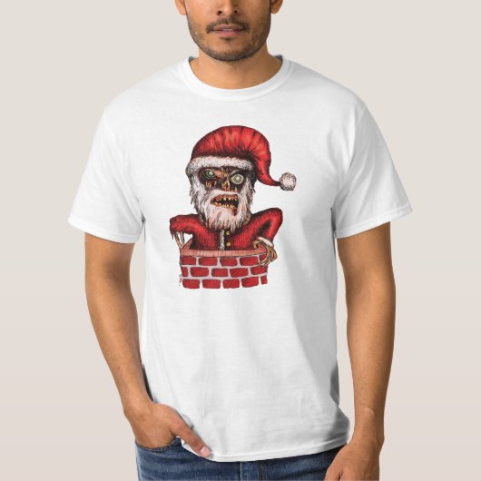 Zombie Santa T-shirt (Voorkant)
