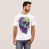 Zombie Schedel Apocalyps T-shirt (Voorkant volledig)