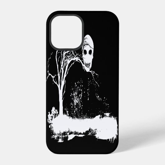 Zombie Schedel iPhone Hoesje (Achterkant)