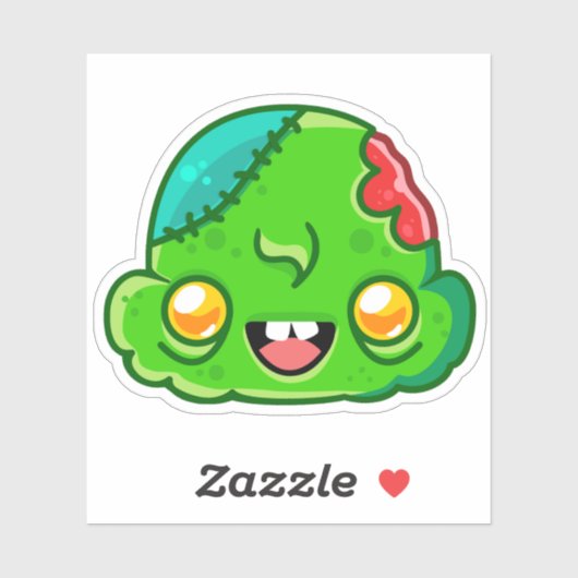 Zombie Schep - IJssprong Sticker (Vel)