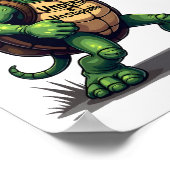 Zombie Schildpad Poster (Hoek)