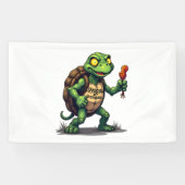 Zombie Schildpad Spandoek (Horizontaal)