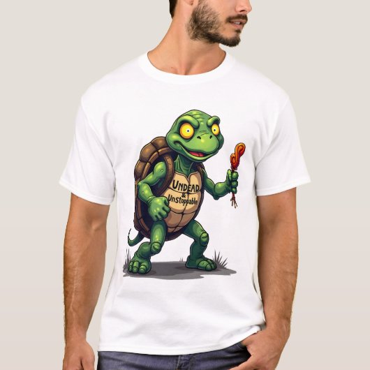 Zombie Schildpad T-shirt (Voorkant)