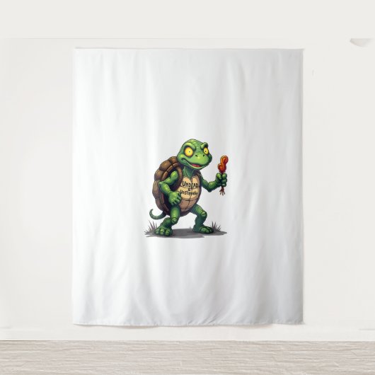 Zombie Schildpad Wandkleed (Voorkant)
