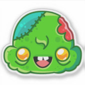 Zombie Scoop - Ice Cream Jump Sticker (Voorkant)