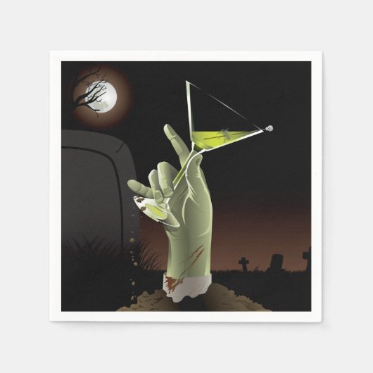 Zombie servetten (Voorkant)