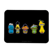 Zombie Sesame Street Characters Magneet (Horizontaal)