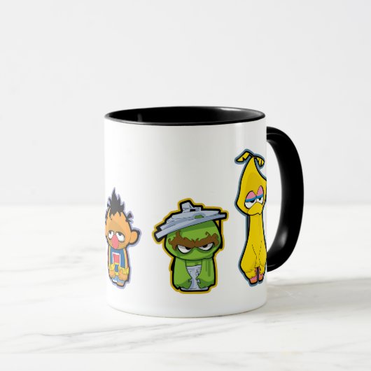 Zombie Sesame Street Characters Mok (Voorkant rechts)