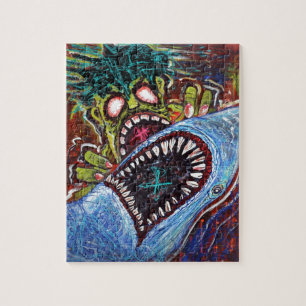 Zombie Shark Fight Legpuzzel