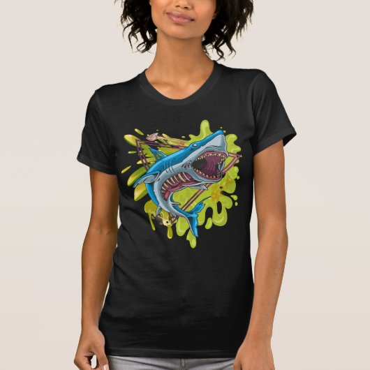 Zombie Shark T-shirt (Voorkant)