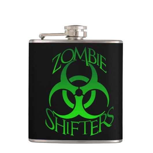 Zombie Shifters Flask Heupfles (Voorkant)