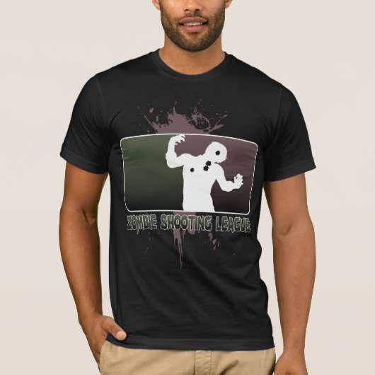 Zombie Shooting League T-shirt (Voorkant)