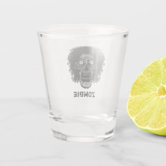 Zombie Shot Glas (Achterkant)