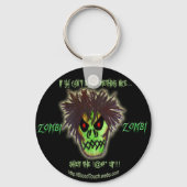 zombie shutup sleutelhanger (Voorkant)