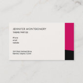 Zombie Silhouette met Full Moon Visitekaartje (Achterkant)