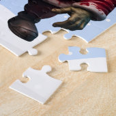 Zombie Sinterklaas Puzzel (Zijkant)