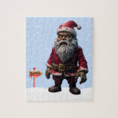Zombie Sinterklaas Puzzel (Verticaal)