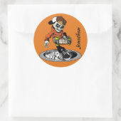 Zombie Skater aangepaste naam & kleur stickers (Tas)